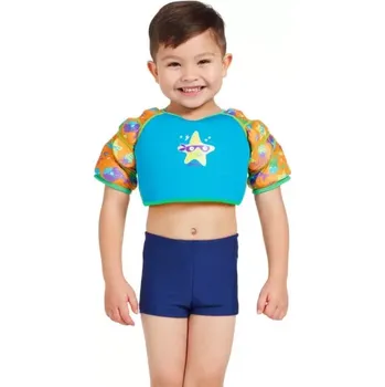 Plovací vesta Zoggs Plavecká vesta s rukávy - SUPER STAR WATER WINGS VEST 2-3 roky