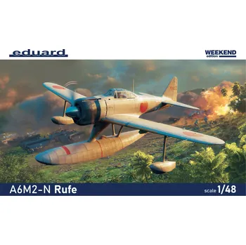 Plastikový model Eduard 1/48 A6M2-N Rufe (Weekend)
