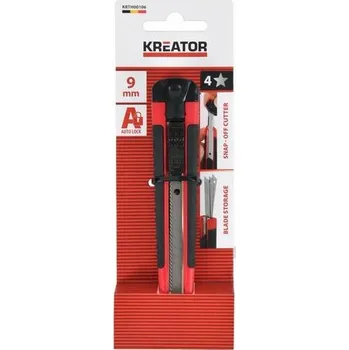 Pracovní nůž Odlamovací nůž 9 mm Kreator KRTH00106