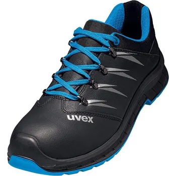 Pracovní obuv Uvex 6934245 - Polobotka obuv uvex 2 trend, šíře 11, S3 SRC, černá/modrá, vel. 45