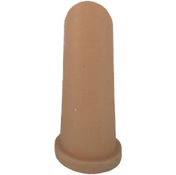 Cucák přírodní LATEX 10cm s X dirkou - doprava zdarma od 2 000 Kč