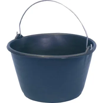 krmítko pro hospodářská zvířata Vědro plastové černé 12 l - doprava zdarma od 2 000 Kč