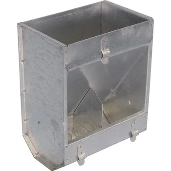 krmítko pro hospodářská zvířata Krmítko pro králíky HECZ dvojité š.20cm - doprava zdarma od 2 000 Kč