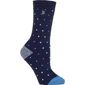 Ponožky Heat Holders Ultra Lite dámské puntíky 37-42 modré