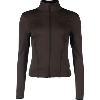 Jezdecká mikina HKM Shape dámská funkční mikina hnědá L - doprava zdarma od 2 000 Kč