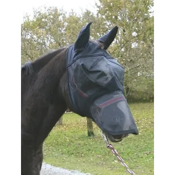 Koňská maska proti hmyzu Maska proti hmyzu PVC na uši 3/full - doprava zdarma od 2 000 Kč