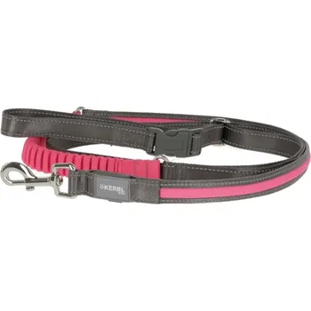 Vodítko pro psa Vodítko pro psy KERBL Pet Light Reflex Jogging 250cm b.růžová - doprava zdarma od 2 000 Kč