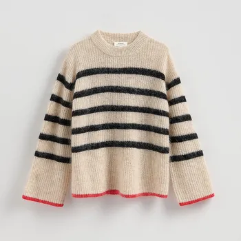 Dámský svetr Reserved - Svetr ze směsi vlny a mohéru - vícebarevná - 190HW-MLC - 190HW-MLC-XS