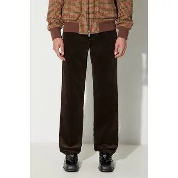 Dámské oblečení Manšestrové kalhoty Norse Projects Aros N25.0348.2022 hnědá 88X, vel. 36