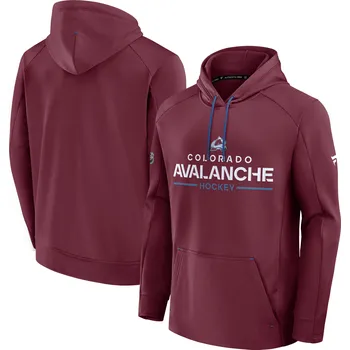 Pánská mikina Fanatics Pánská mikina Colorado Avalanche NHL Authentic Pro Rink Poly Fleece POH Velikost: M