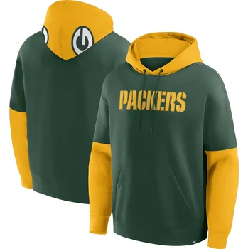 Pánská mikina Fanatics Pánská mikina Green Bay Packers NFL REDZONE Helmet Hoodie Velikost: L