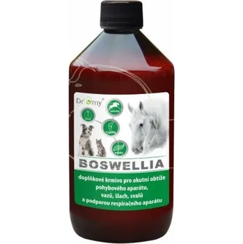 Krmivo pro koně DROMY Boswellia Serrata Plus concentrate liquid pro koně 1000ml - doprava zdarma od 2 000 Kč