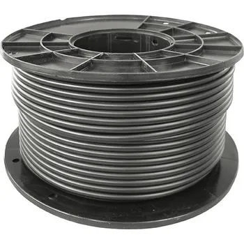 Ohradník Kabel pro ohradníky s izolací pro vysoké napětí černý (50) - doprava zdarma od 2 000 Kč