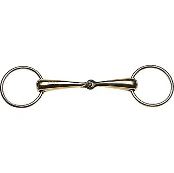 Udidlo pro koně Udidlo FEELING Cyprium odlehčené lomené s udítkem 21mm 135