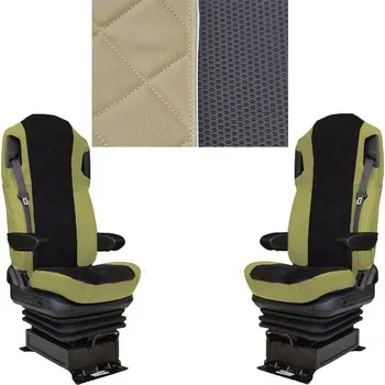 Potah sedadla FORD F-MAX potah sedačky koženkové béžové