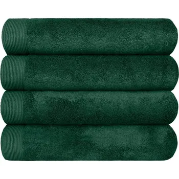 Ručník SCANquilt modalový ručník MODAL SOFT tmavě zelená ručník 50 x 100 cm