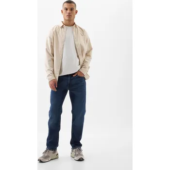 GapFlex rovné džíny pro muže GAP modrá | bílá | krémová 3471386