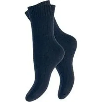 Dámské vlněné jemné ponožky b. tm.modrá 39-42 - doprava zdarma od 2 000 Kč