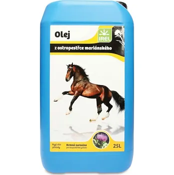 IREL Ostropestřecový olej pro koně, skot 25ltr.