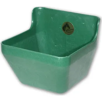 krmítko pro hospodářská zvířata OK PLAST krmný žlab pro koně, krávy přímý 16ltr. - doprava zdarma od 2 000 Kč