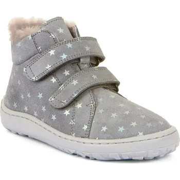 Dámská zimní obuv Dětské zimní barefoot boty FRODDO FURRY Silver Velikosti obuvi: 22