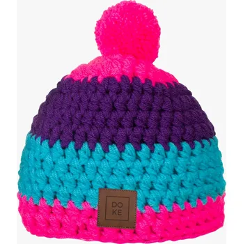 Čepice Doke Dětský háčkovaný kulich jess Velikost: Pro děti (3-11 let)