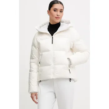 Péřová lyžařská bunda Peak Performance Glissade béžová barva, G80470 01X, vel. XS