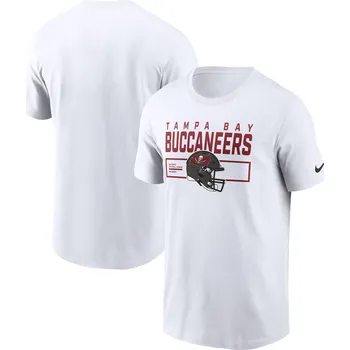 Pánské tričko Pánská tričko Tampa Bay Buccaneers NFL Nike SS Helmet Essential Tee Velikost: M