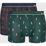 2PACK Bavlněné boxerky Check