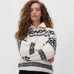 Reserved - Mikina sherpa se stojáčkem - krémová - 722IU-01X - 722IU-01X-S