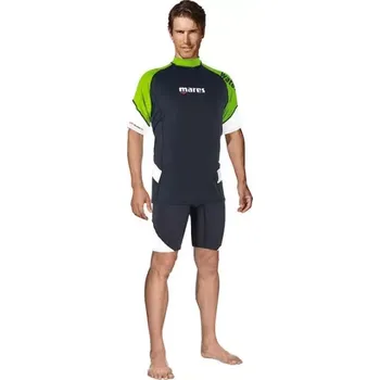 Neoprenové oblečení Mares Tričko RASH GUARD VOLNÝ KRÁTKÝ RUKÁV 2 / S limetková