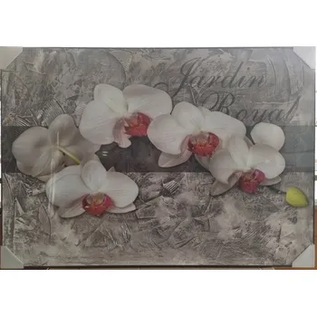 Obraz Bondecor Obraz "Orchidej" - tisk na papír na MDF desku,100x70cm