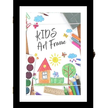 věšák na klíče Bondecor Rám na kresby, černý, 24x32cm