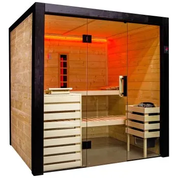 Sauna Interiérová Sauna Harvia Family L - vybavená + Doprava zdarma