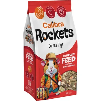 Krmivo pro hlodavce CALIBRA ROCKETS Mix Guinea pigs kompletní krmivo pro morčata 900g - doprava zdarma od 2 000 Kč