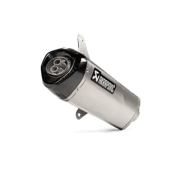 Výfuk pro motocykl Akrapovič Slip-On Line Stainless Steel Vespa GTS/GTV 250/300 (05-20)