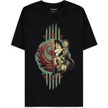 Pánské tričko Tričko Fallout TV Series - Wault 33 - Brotherhood Crest