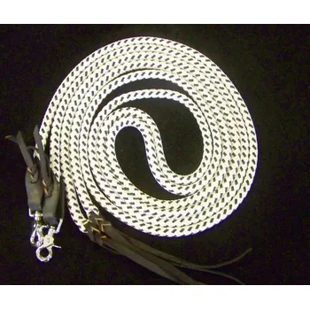 Westernové otěže LAGUNA provazové dělené - doprava zdarma od 2 000 Kč