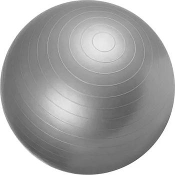 Gymnastický míč Gorilla Sports gymnastický míč, 75 cm, šedý