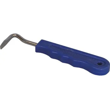 Čištění pro koně Kopytní háček s plastovou rukojetí modrý - doprava zdarma od 2 000 Kč