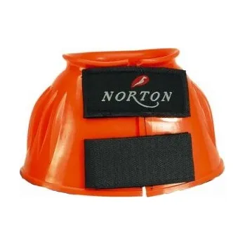 Ochrana nohy a ocasu Gumový zvon Crazy se zapínáním na suchý zip pár oranžový S