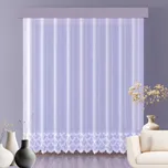 Etela kusová záclona bílá 150 x 400 cm