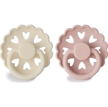 Dudlík Frigg Fairy 2-pack silikon vel.1 The Ugly Duckling/The Little Match Girl