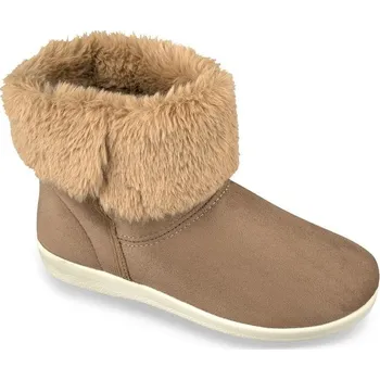 Dámská zimní obuv Mjartan Dámská zimní obuv s ovčí vlnou 033 - Světle hnědá Velikost: 38