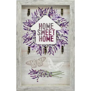 Železářství Bondecor Deska na klíče "Levandule" 20x30cm