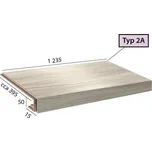 Vinylový schod Vinylové schody Brased Ecoline Step 2A - 9502 Kaštan bělený 137994625