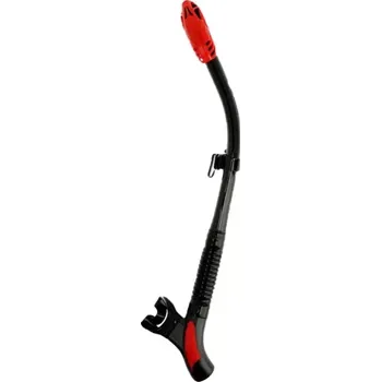 Šnorchl Aqualung Suchý šnorchl na potápění IMPULSE DRY černá/červená BKRD