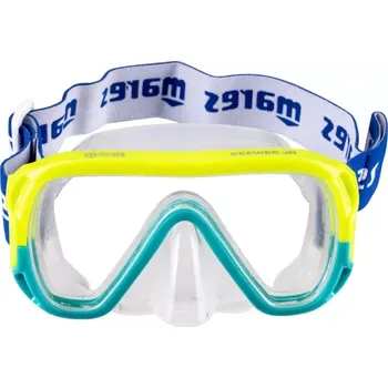 Potápěčská maska Mares Aquazone Maska na šnorchlování SEASIDE KEEWEE Junior (od 8 do 14 let) žlutá / aqua YLA