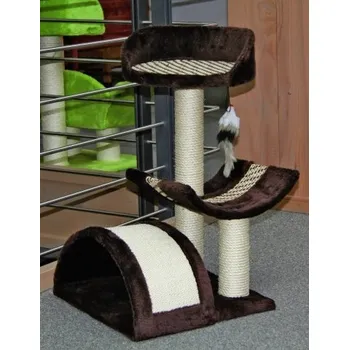 Odpočívadlo SAFARI pro kočky tm.hnědé 38x60cm - doprava zdarma od 2 000 Kč