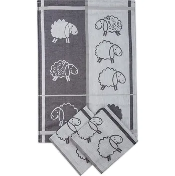Utěrka Kuchyňské utěrky Ovečka (3 ks v balení) - doprava zdarma od 2 000 Kč